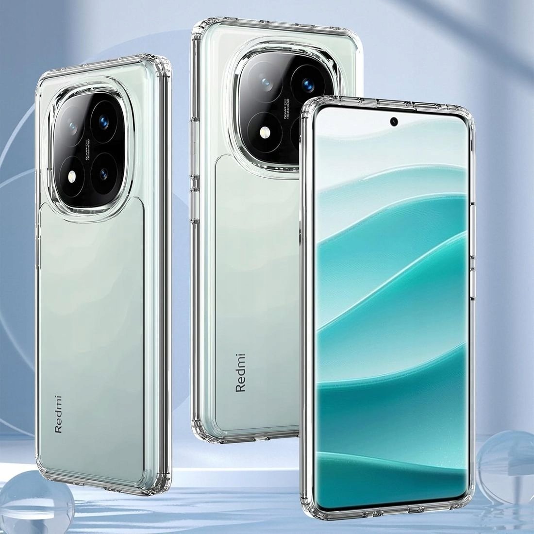 Maskë mbrojtëse 3MK Armor për Redmi Note 14 Pro 5G, Redmi Note 14 Pro Plus 5G, e zezë
