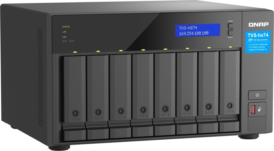 Server NAS QNAP TVS-h874