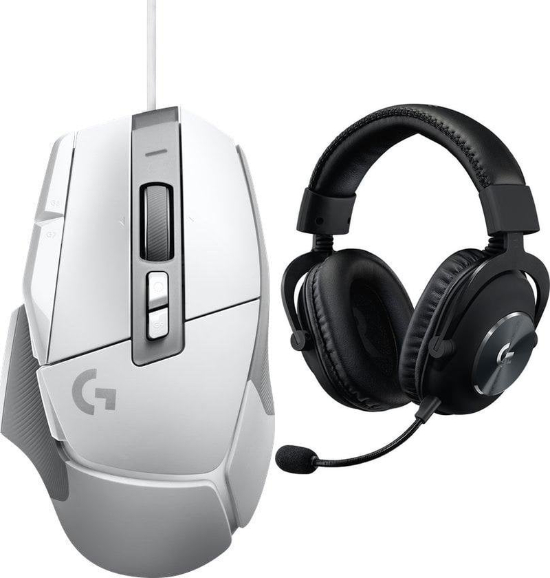 Set gaming Logitech G502 X + G Pro X, HERO, 7.1, i zi