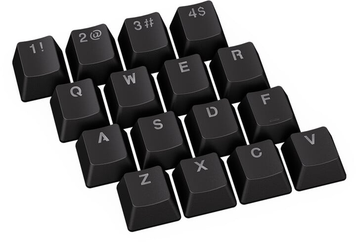 Taste Endorfy KC124, 104 copë, PBT, të zeza