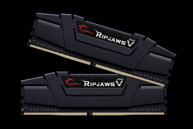 Memorie G.Skill Ripjaws V, 32 GB, DDR4, 3200 MHz, CL14, e zezë