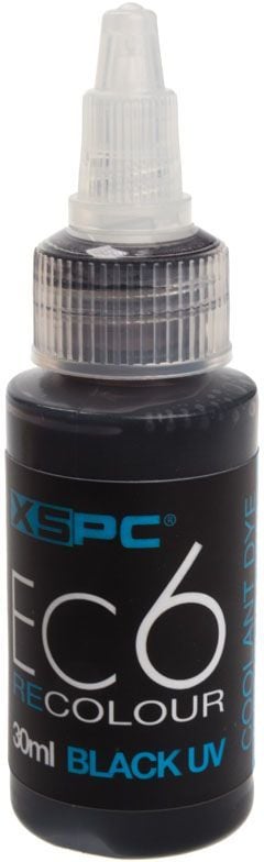 Bojë ftohëse PC XSPC EC6 ReColour Dye, 30ml, efekt UV, e zezë