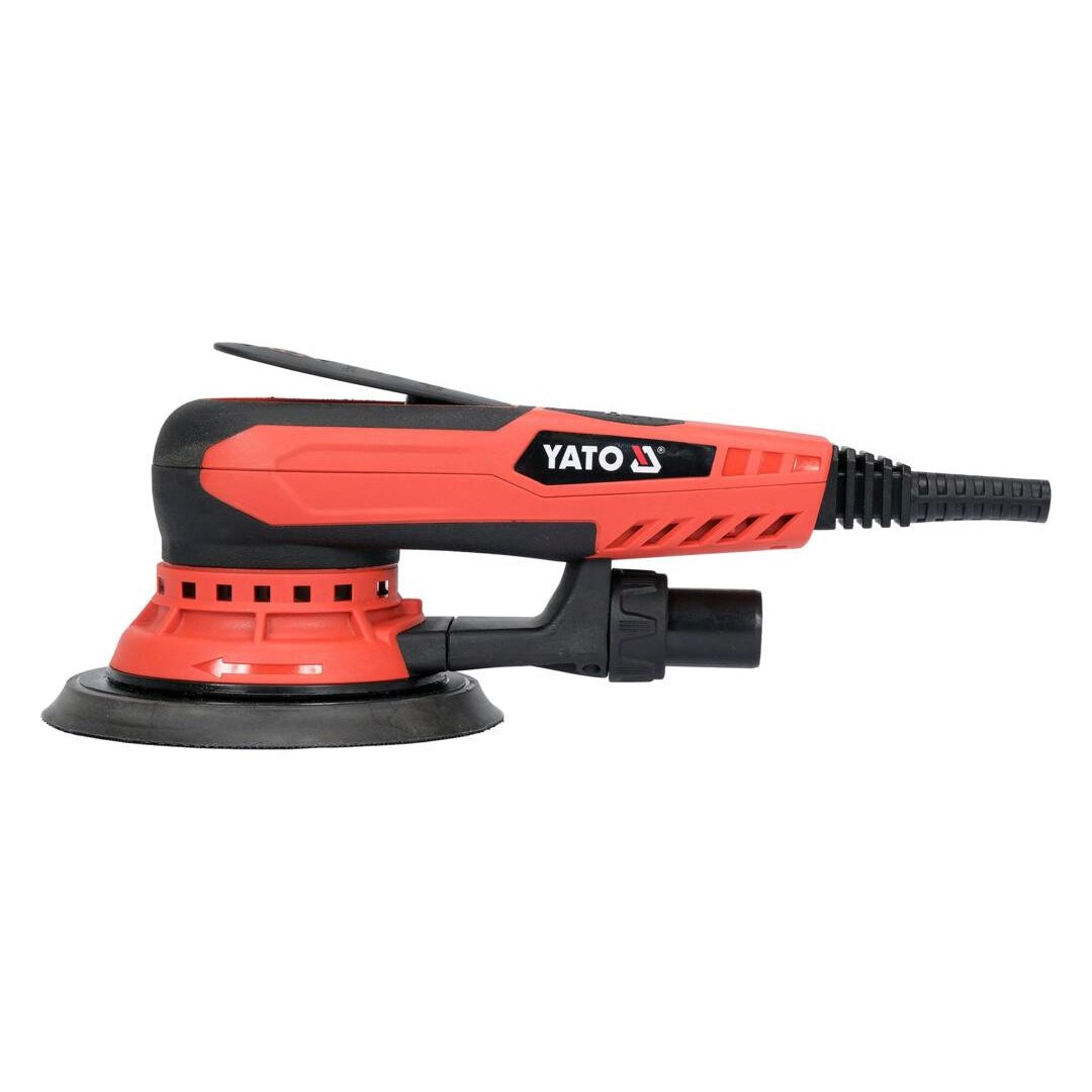 Rrufë rrotulluese orbitale Yato YT-82206, 350W, disk 150mm, e kuqe
