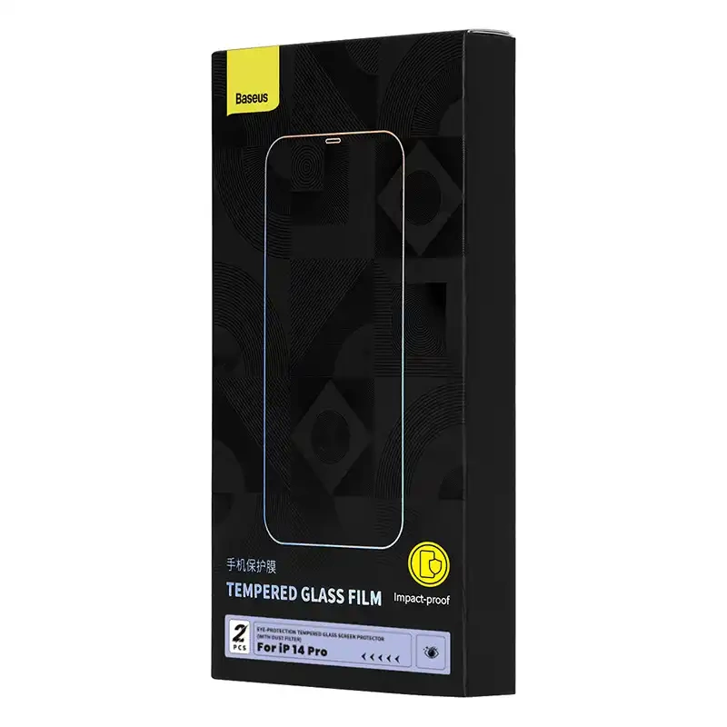Xham mbrojtës Baseus Crystal Series, Privacy, për iPhone 14 Pro, transparent