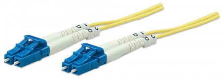Kabllo fibër optike Intellinet LC LC OS2, duplex 9/125µm, 5m, e verdhë