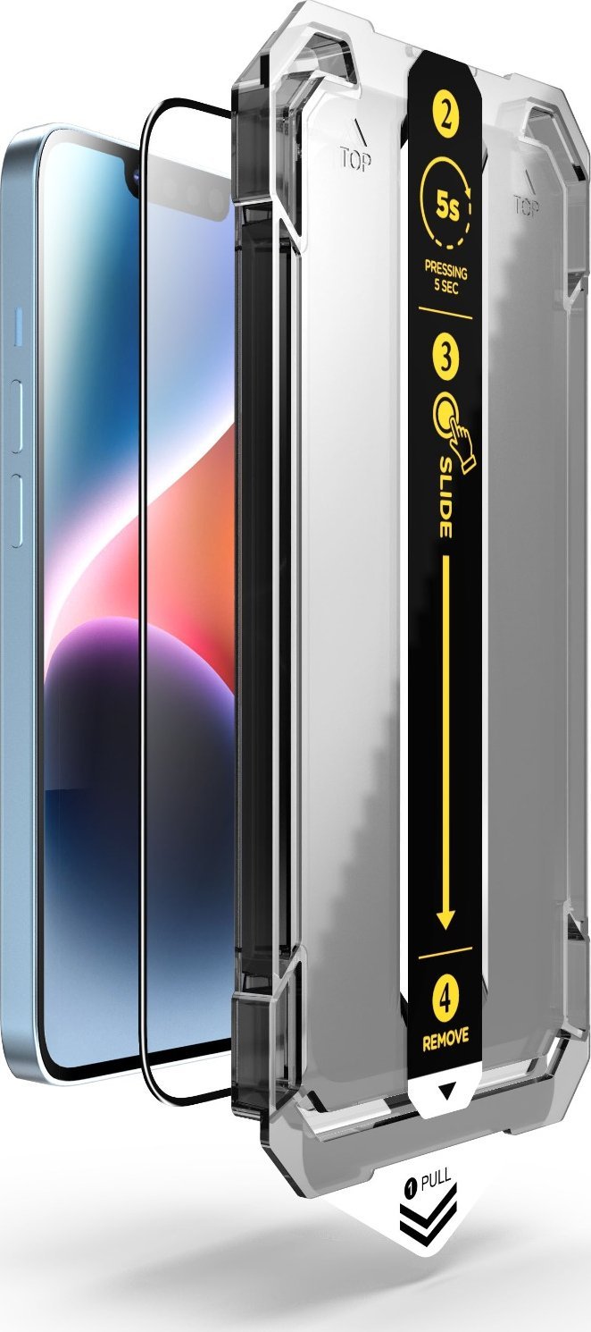 Mbrojtëse ekrani Mobile Origin, iPhone 14 Plus 13 Pro Max, xham i temperuar 9H, transparencë e lartë