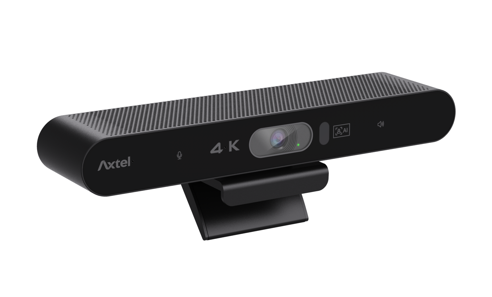 Webcam Axtel 4K Ultra HD Video Bar Mini, rezolucion 4K, kompakte, e zezë