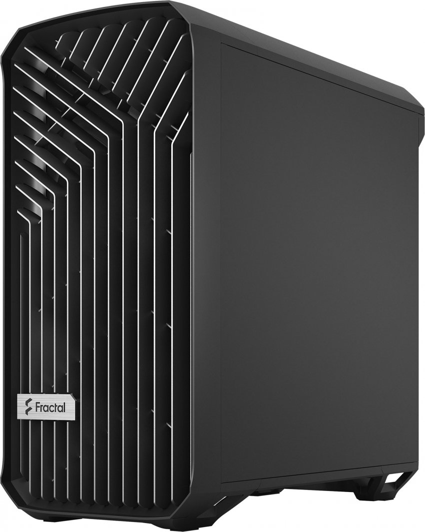 Kasë Fractal Design Torrent Compact, e zezë Solid, Midi Tower