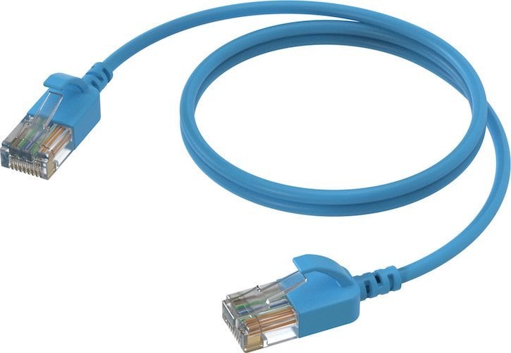 Kabllo rrjeti Procab CSD560BU, CAT6A U/UTP, 1.5 m, blu