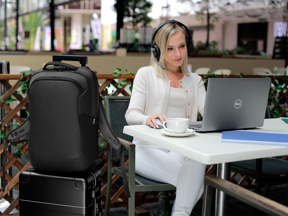 Çantë shpine Dell Ecoloop Pro 15", për laptop, e zezë