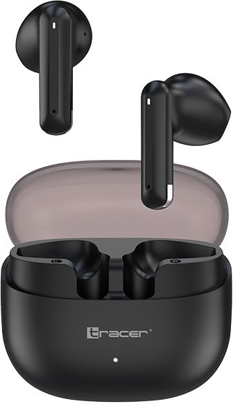 Kufje pa tela Tracer T12 TWS, Bluetooth, in ear, të zeza