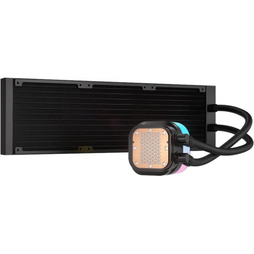 Ftohës liquid CPU CORSAIR iCUE LINK TITAN 360 RX, radiator 360mm, RGB, i zi
