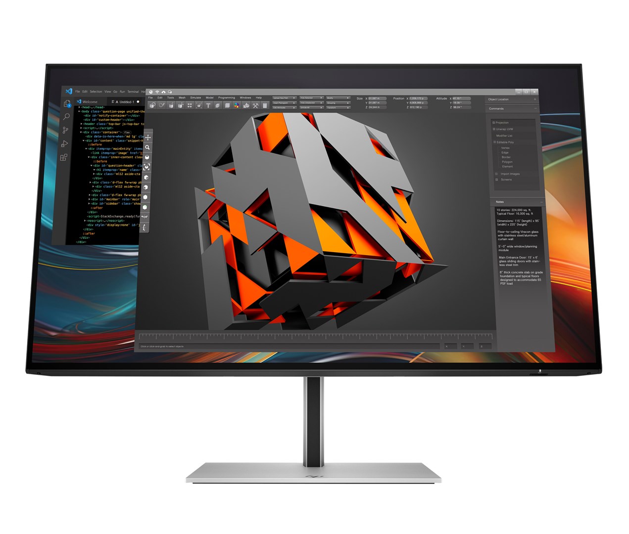 Монитор HP Series 7 Pro 724pf, 23.8\", FHD, IPS, црн