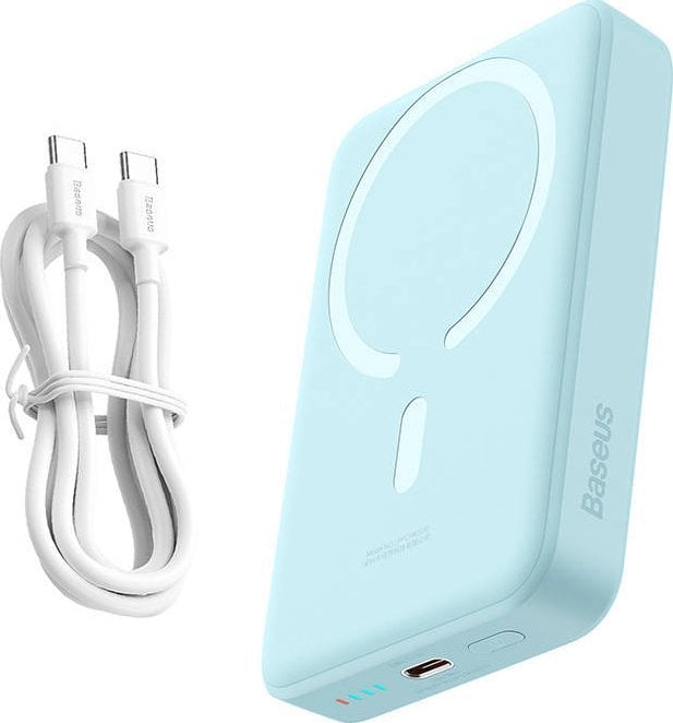 Powerbank Baseus Magnetic Mini, 10000mAh, 30W, blu