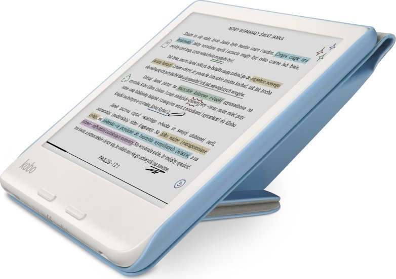 Mbulesë Kobo Libra Colour SleepCover, me këmbëz qëndrimi, blu e errët