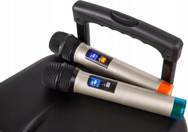 Kolonë portative Kruger&amp;Matz KM1712, Bluetooth, me mikrofona pa tel, e zezë