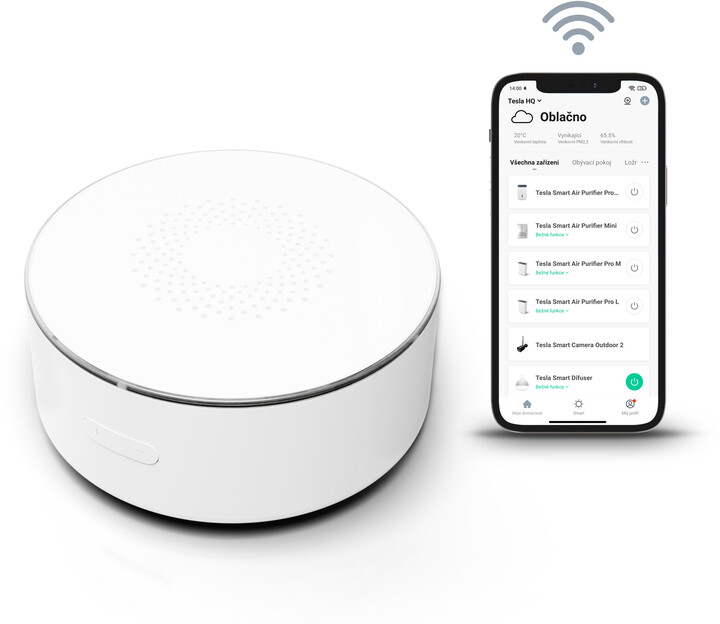 Sensor i mençur Tesla Smart Sensor Siren