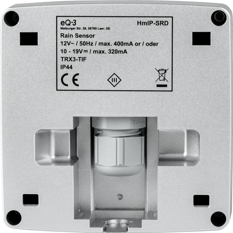 Senzor shiu HomeMatic IP HMIP-SRD, 230V, IP44, i bardhë
