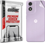 Film mbrojtës Grizz SatinSkin për Motorola Moto G45, për pjesën e pasme, transparente