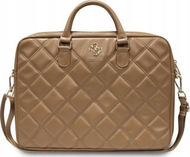 Çantë laptopi Guess Quilted 4G GUCB15ZPSQSSGW, 16", kafe