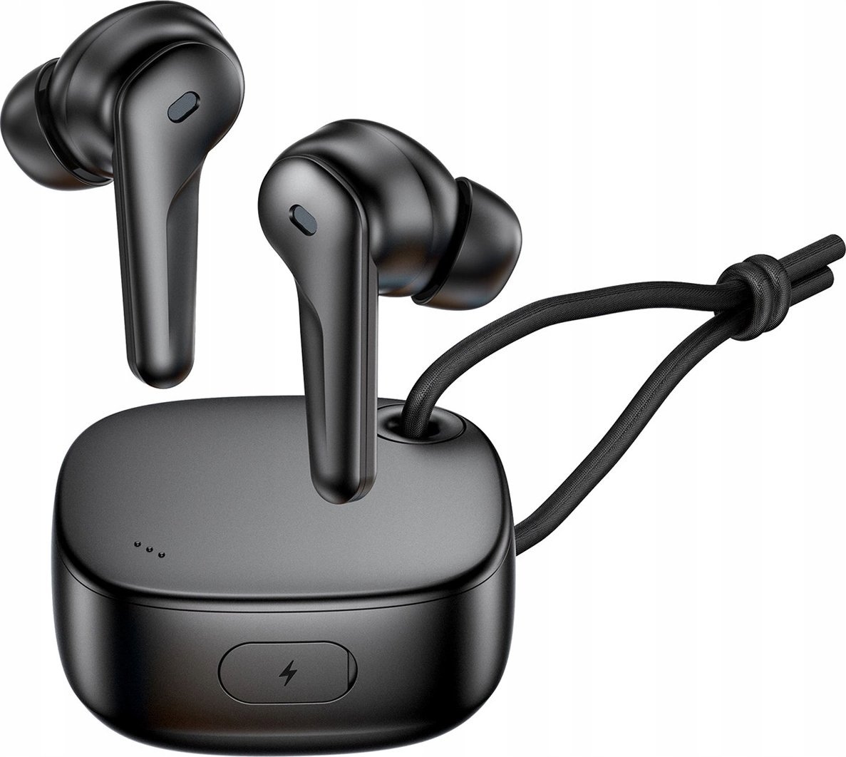 Kufje pa tela Choetech TWS ANC, Bluetooth 5.4, set 2 copë, të zeza