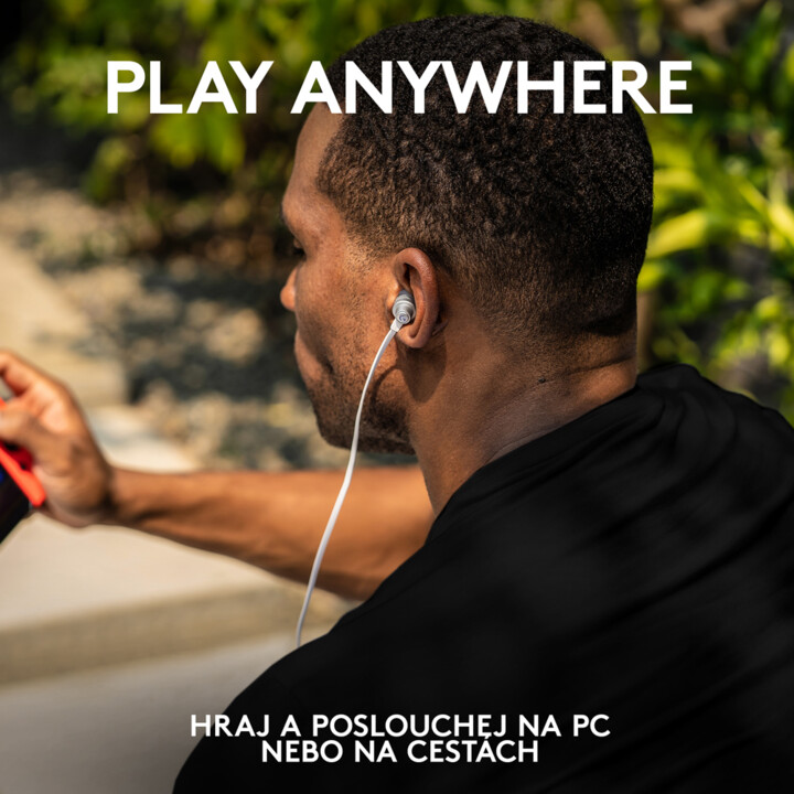 Dëgjuese Logitech G333, të bardha