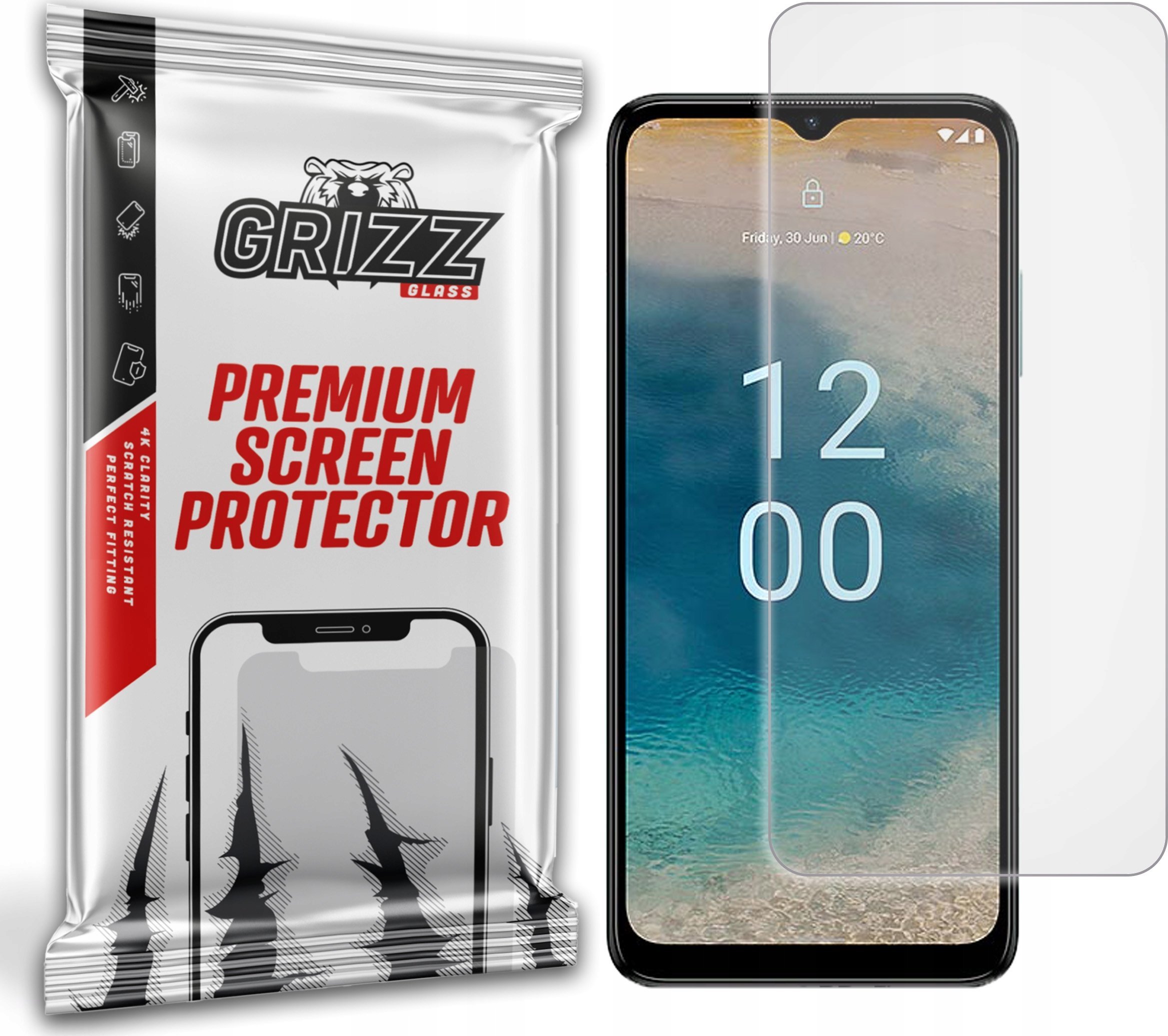 Mbrojtës ekrani GrizzGlass PaperScreen për Nokia G22, film mat