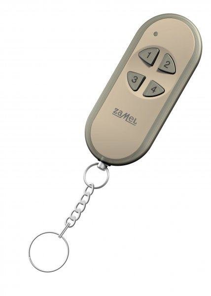 Telekomandë Zamel Pilot P-257/4, 4 kanale, radio, gri