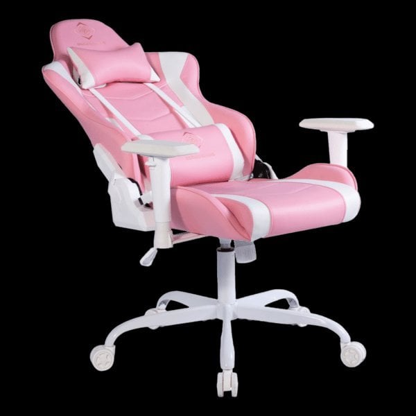 Karrige gaming Deltaco Gaming PCH80 Jumbo, ergonomike, rozë