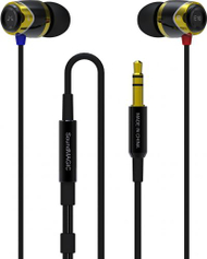 Kufje in ear SoundMagic E10, me kabllo, metalike, të zeza