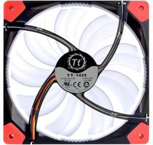 Ftohës Thermaltake Luna 14 LED, 140 mm, i kuq