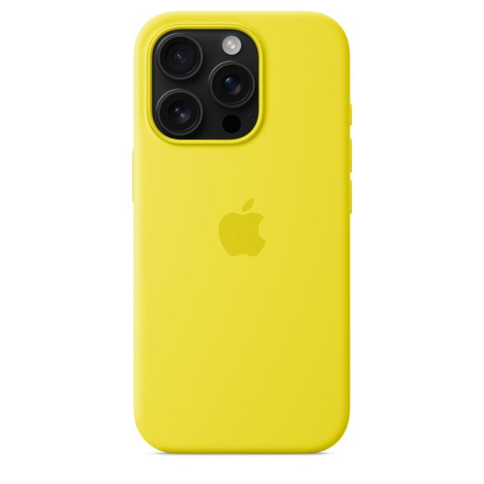 Apple iPhone 16 Pro Silicone Case with MagSafe, Star Fruit (Seasonal)