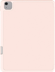 Kapak mbrojtës JCPal DuraPro për iPad Air 13" M2 M3, folio me mbajtëse për Pencil, rozë