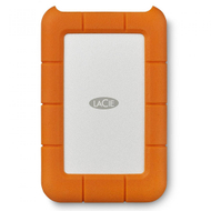Hard disk i jashtëm Lacie Rugged USB C Mobile Drive, 2TB, USB C, portokalli