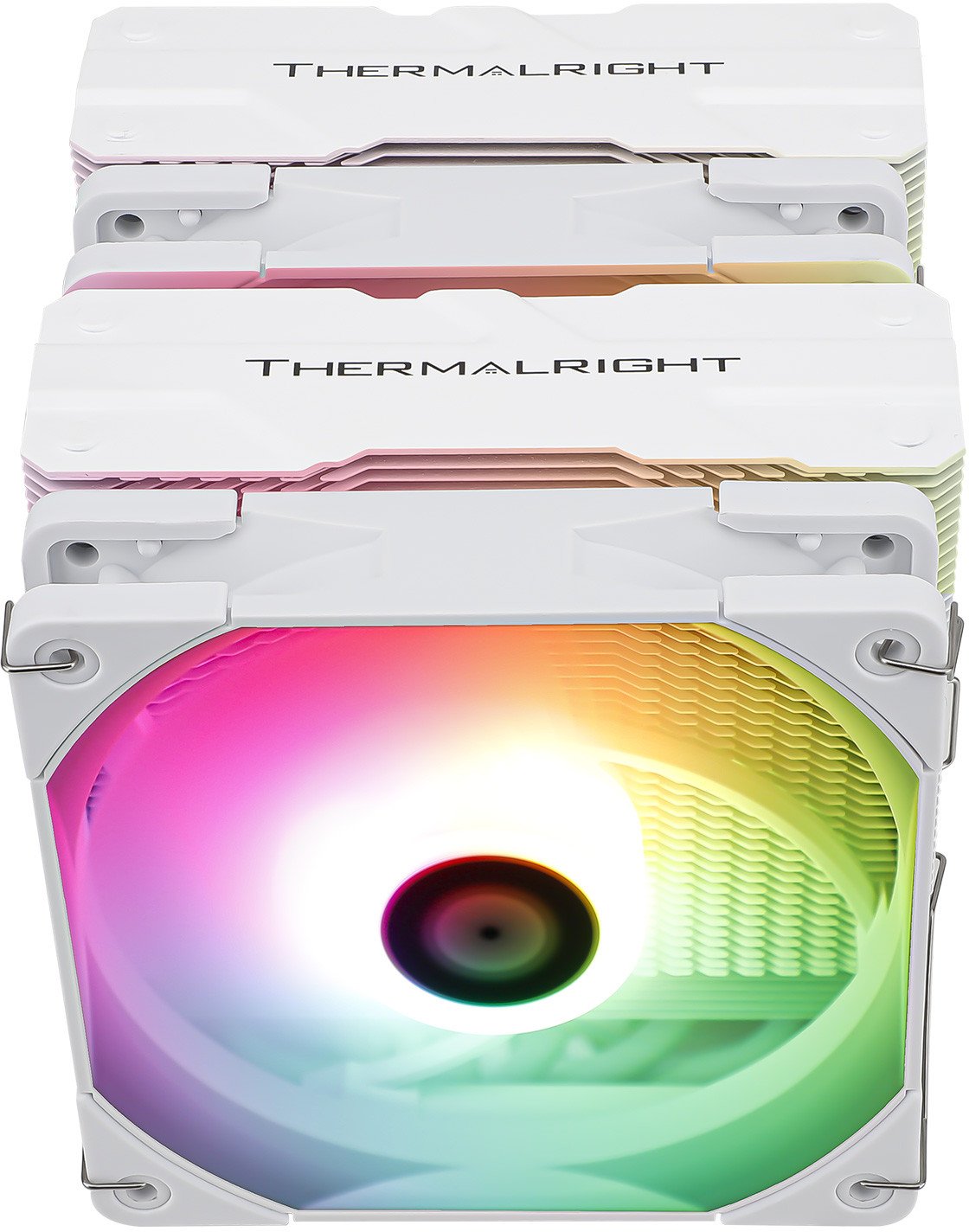 Ftohës CPU Thermalright Peerless Assassin 120 White ARGB, dy kulla, 120mm, i bardhë