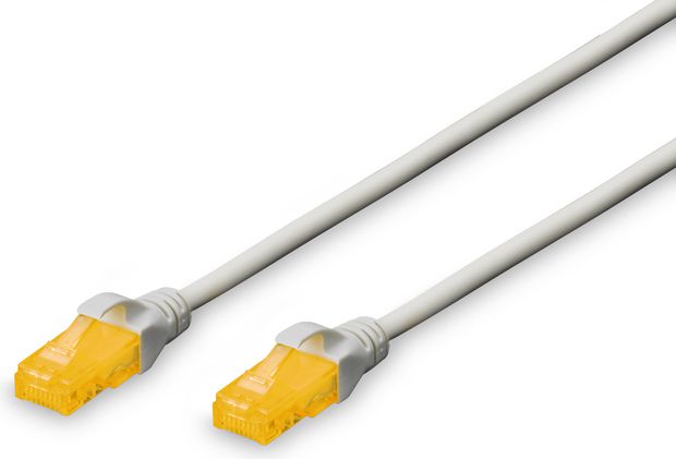 Kabllo rrjeti Digitus Patchcord RJ45 U/UTP, Cat 6A, 3m, e hirtë