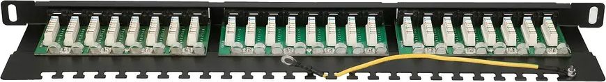 Patch panel ExtraLink EX.9663, 24 porta RJ45, Cat.6 UTP, i zi