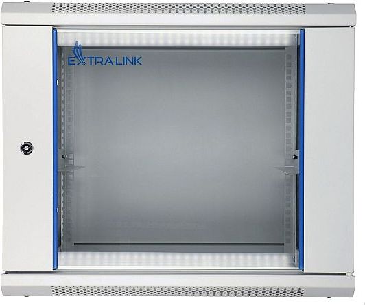 Kabinet muror rrjeti ExtraLink EX.8581, 19", 9U, i bardhë