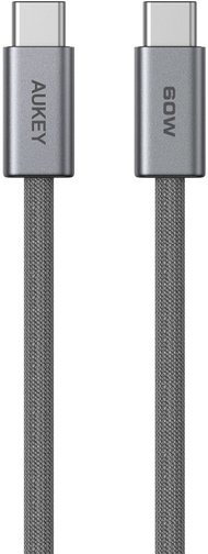 Кабел USB C во C Aukey Circlet Blink CB-DCC242, 1.8m, 240W, плетен
