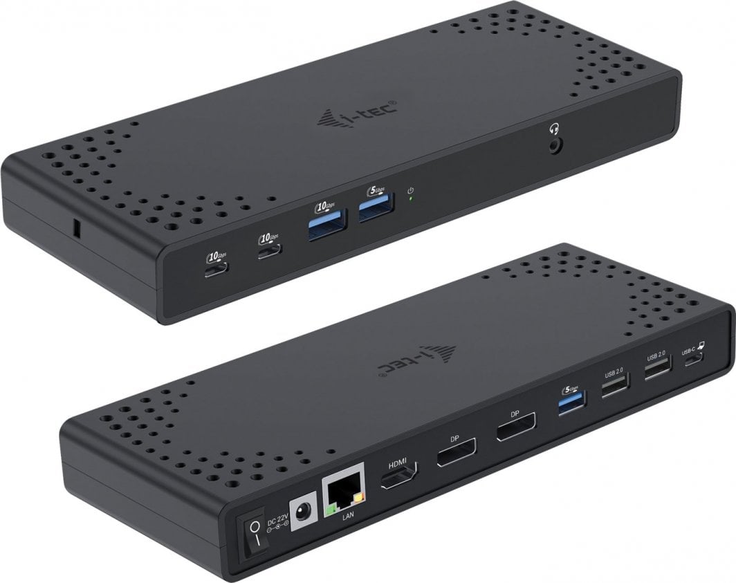 Docking station i-tec USB-C Triple Display Gen 2 + Power Delivery 100W
