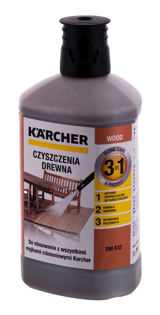 Pastrues druri Karcher Multi Purpose Decking and Wood Plug N Clean, 1L, për makina presioni