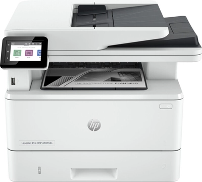 Printer HP LaserJet Pro MFP 4102dw, A4, Wi-Fi, i zi / bardhë