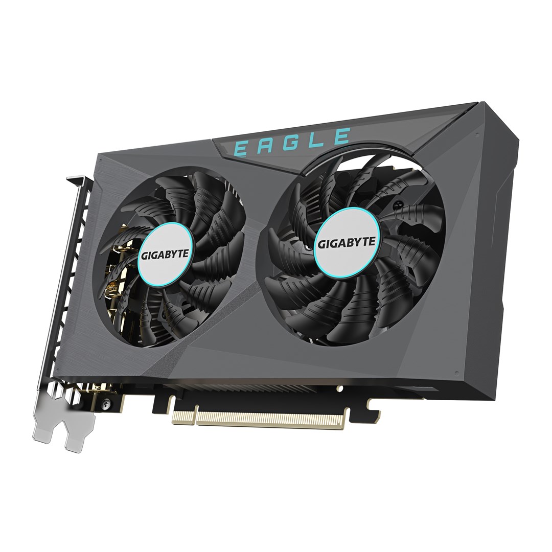 Kartë grafike GIGABYTE EAGLE NVIDIA GeForce RTX 3050, OC, 6 GB GDDR6