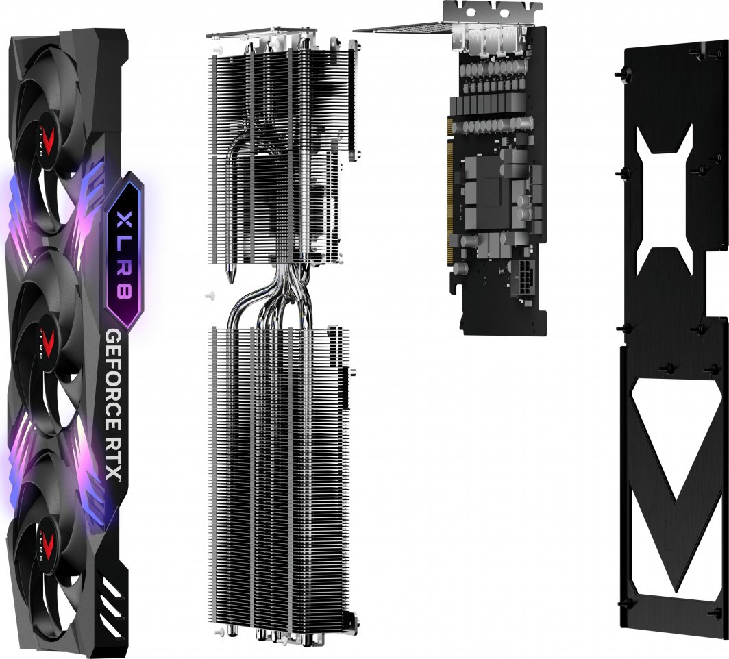 Kartelë grafike PNY GeForce RTX 4070 Ti SUPER XLR8 Gaming Verto Epic-X RGB OC 16GB GDDR6X