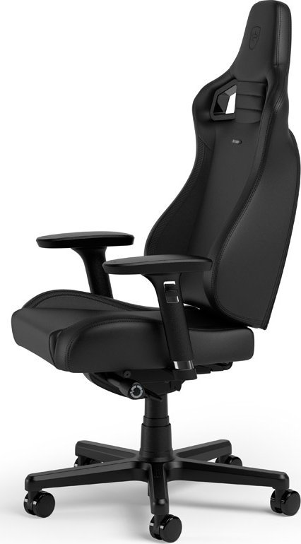 Karrige gaming noblechairs EPIC Compact, mekanizëm sinkron, lëkurë PU, e zezë karbon