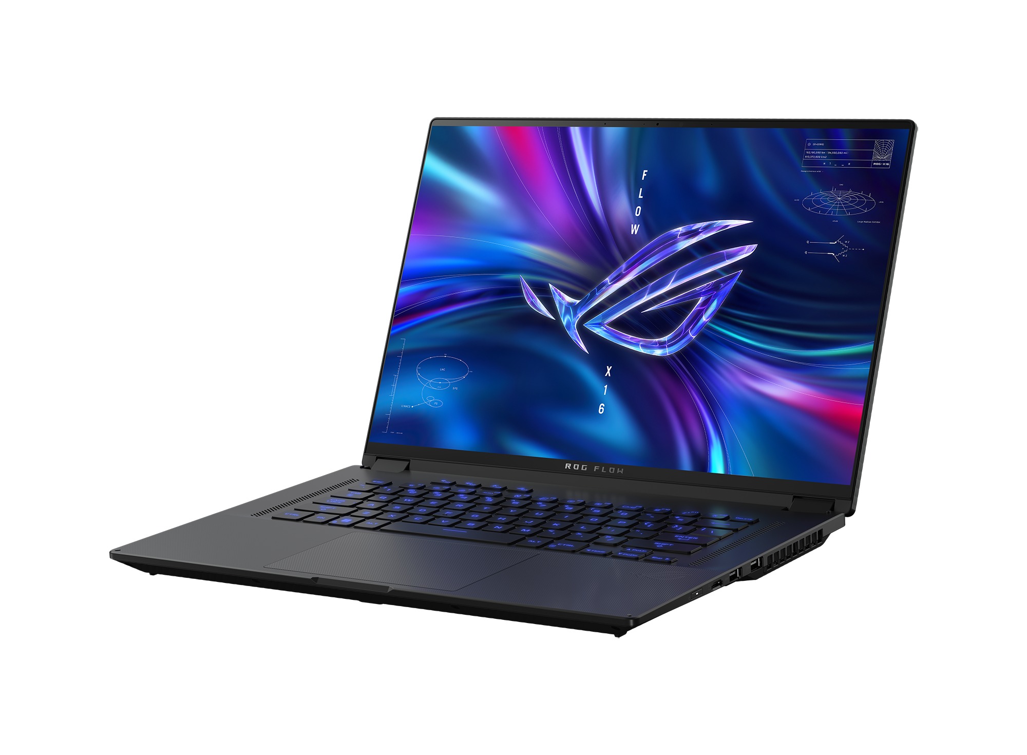 Laptop ASUS ROG Flow X16, 16", QHD+, Intel Core i9-13900H, NVIVIDA GeForce 4070, 32GB RAM, 2TB SSD, i zi