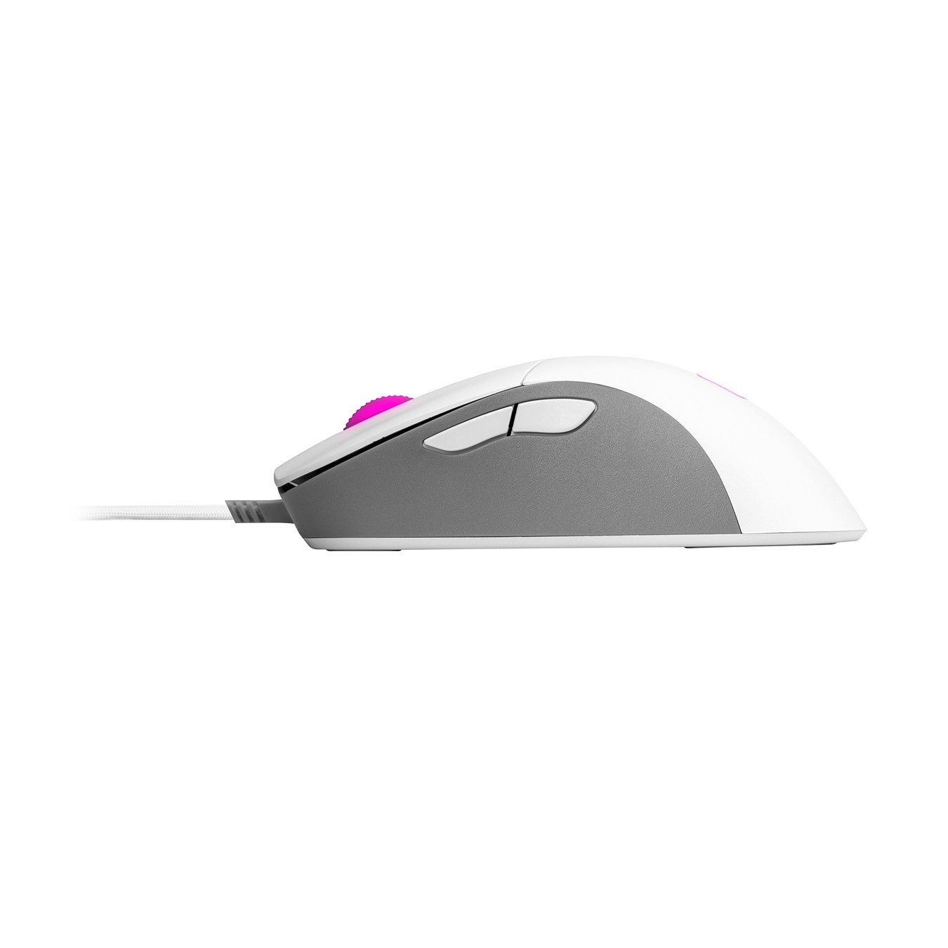 Maus Cooler Master MM730 - USB, i bardhë