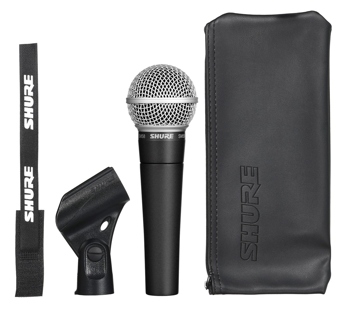 Mikrofon dinamik vokal Shure SM58, 3 Pin XLR, dark gray