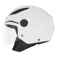 Helmetë fëmijësh Nox N710 Jet, me vizor dielli, e zezë