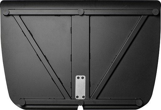 Bazë dyshemeje B-Tech System X Freestanding Floor Base, për stojce ekrani, çelik, e zezë